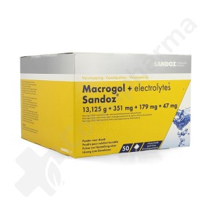 Macrogol + Electrolytes Sandoz - 50 sachets van 13,7 g