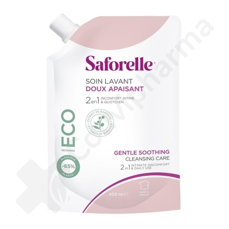 Saforelle Zachte Wasoplossing Eco Navulling - 400 ml