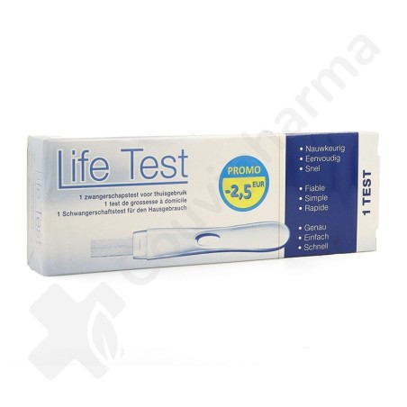 Life Test - 1 zwangerschapstest (PROMO -2,5 €)
