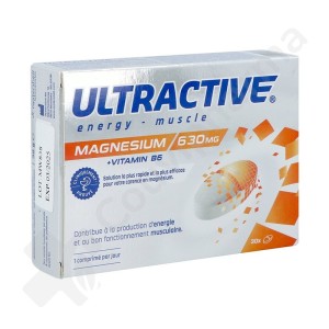 Ultractive Magnesium 630 mg - 30 tabletten