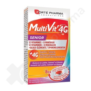 Forté Pharma MultiVit' 4G Senior - 30 tabletten
