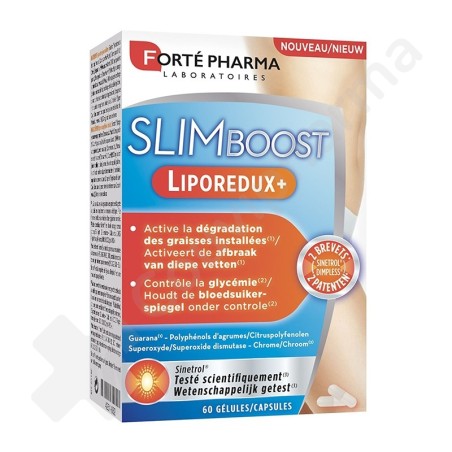 SlimBoost Liporedux+ - 60 capsules
