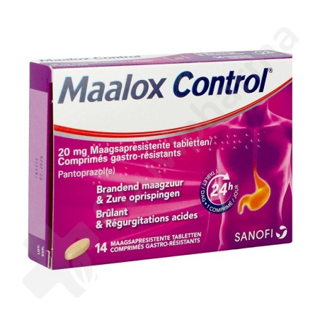 Maalox Control 20 mg - 14 comprimés gastro-résistants