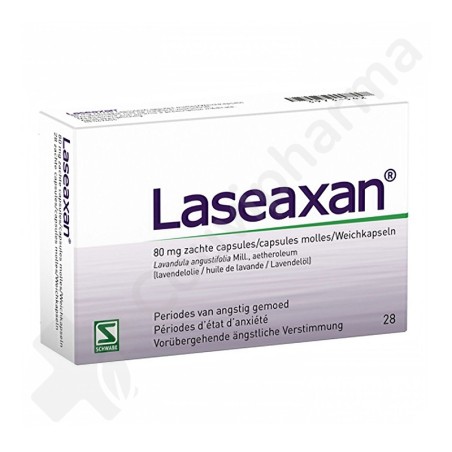 Laseaxan 80 mg - 28 capsules