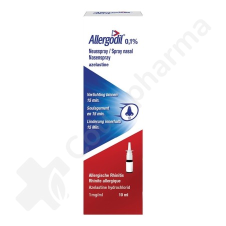 Allergodil 0,1% - Neusspray 10 ml