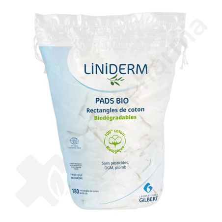Gilbert Pads Bio Coton 8x10cm - 180 stuks