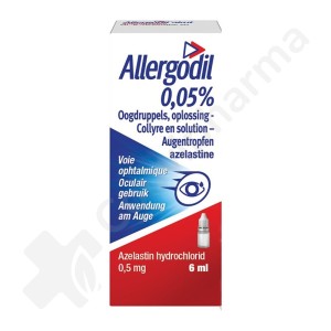 Allergodil 0,05% - Oogdruppels 6 ml