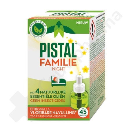 Pistal Familie Citronelle - 1 navulling voor elektrische verstuiver