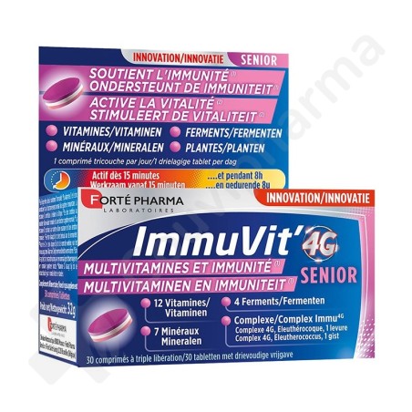 Immuvit' 4G Senior - 30 tabletten