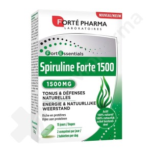 Spiruline Forte 1500 mg - 30 tabletten