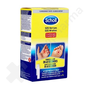 Scholl Pharma SOS Verrues - 80 ml + 16 applicateurs