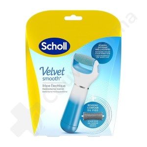 Scholl Velvet Smooth - Râpe électrique + Gommage peaux sèches