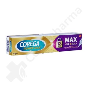 Corega Power Max Hold+Block - Tube 70 g