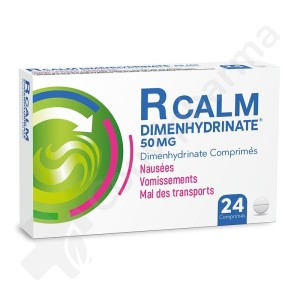 R Calm Dimenhydrinate 50 mg - 24 tabletten