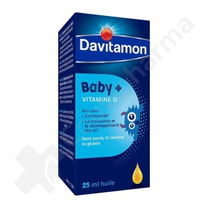 Davitamon Baby+ Vitamine D - Olie 25 ml