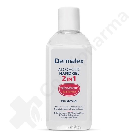 Dermalex Alcoderm Gel Désinfectant Hydroalcoolique - 100 ml