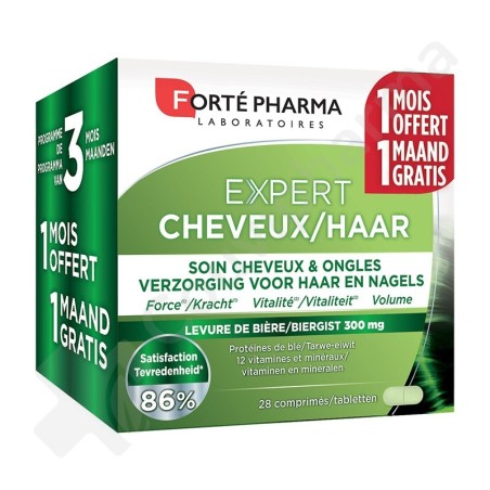 Forté Pharma Expert Cheveux - 84 comprimés