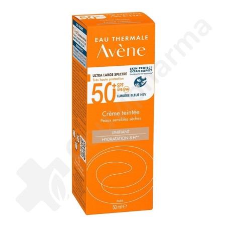 Avène Getinte Crème Zeer Hoge Bescherming SPF 50+ - 50 ml