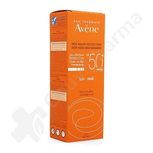 Avène Melk Zeer Hoge Bescherming SPF 50+ - 100 ml