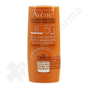 Avène Stick Gevoelige Zones Zeer Hoge Bescherming SPF 50+ - 8 ml