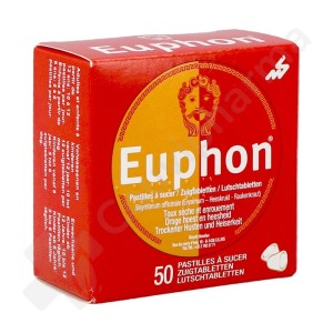 Euphon 10 mg - 50 zuigtabletten