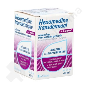 Hexomédine Transdermaal 1,5 mg/ml - Oplossing 45 ml