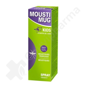 Moustimug Spray 9,5% DEET - 100 ml