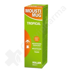 Moustimug Tropical Roller 30% DEET - 50 ml