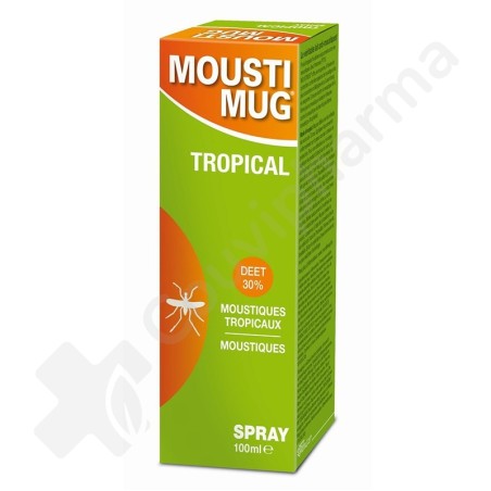 Moustimug Tropical Spray 30% DEET - 100 ml