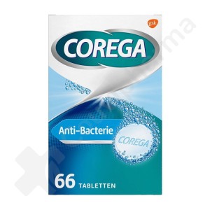 Corega Tabs Anti-bacterieel - 66 tabletten