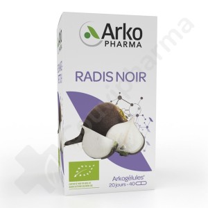 Arkocapsules Radis Noir Bio - 40 capsules