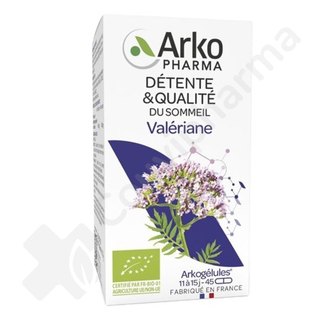 Arkogélules Valériane Bio - 45 gélules