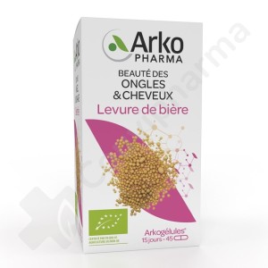 Arkogélules Levure de Bière Bio - 45 gélules