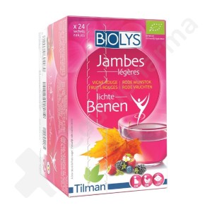 Biolys Rode Wijnstok & Rode Vruchten - 24 sachets