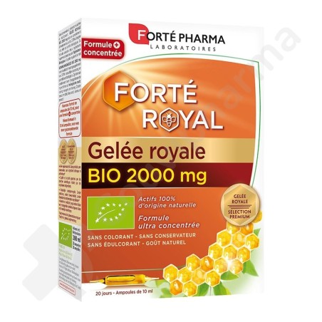 Forté Pharma Koninginnengelei Bio 2000 mg - 20 ampullen