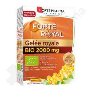Forté Pharma Koninginnengelei Bio 2000 mg - 20 ampullen