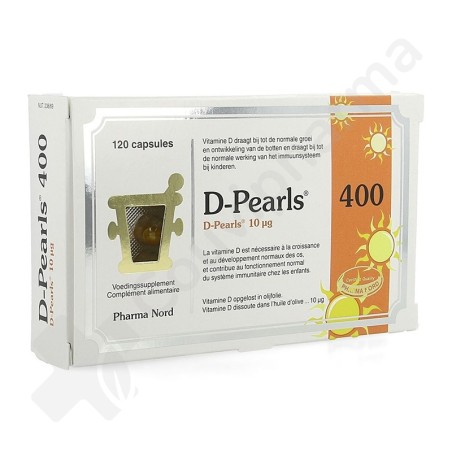 D-Pearls 400 - 120 capsules