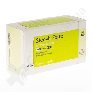 Steovit Forte 1000 mg/800 UI - 84 tabletten