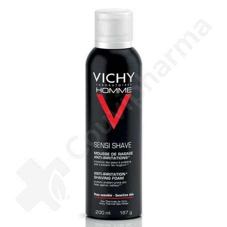 Vichy Homme Mousse à Raser Anti-Irritations - 200 ml