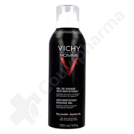 Vichy Homme Gel de Rasage Anti-Irritations - 150 ml