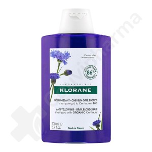 Klorane Shampoo Duizendguldenkruid voor blond of grijs haar - 200 ml