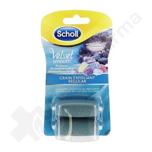 Scholl Velvet Smooth - 2 rouleaux de rechange pour rape électrique