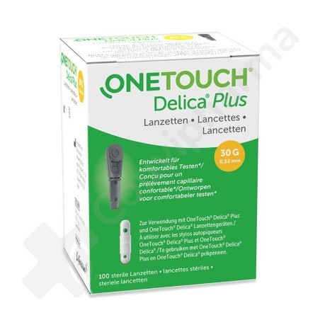 OneTouch Delica Plus - 100 lancettes
