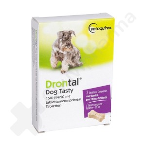 Drontal Dog Tasty - 2 tabletten