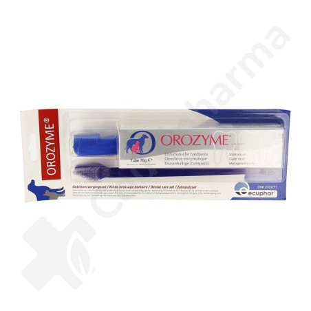 Orozyme - 1 tandenborstelset voor honden