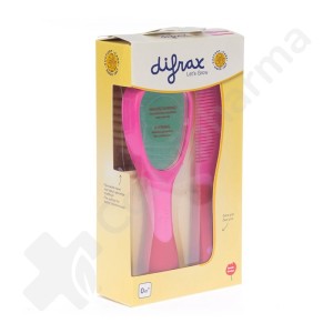 DifraxSet Borstel en Kam Baby - 1 set