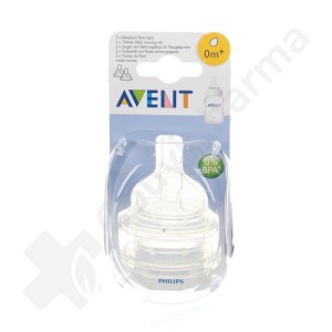 Avent Fopspeen Pasgeborenen - 2 fopspenen