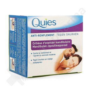 Quies Anti-Ronflement - 1 orthèse d'avancée mandibulaire