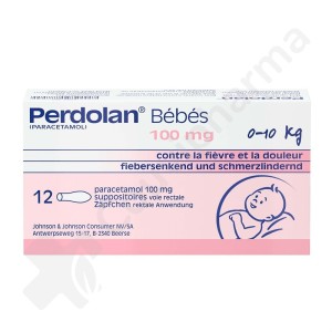Perdolan Baby 100 mg - 12 zetpillen