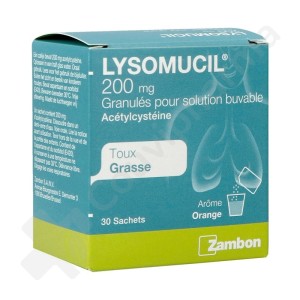Lysomucil 200 mg - 30 sachets